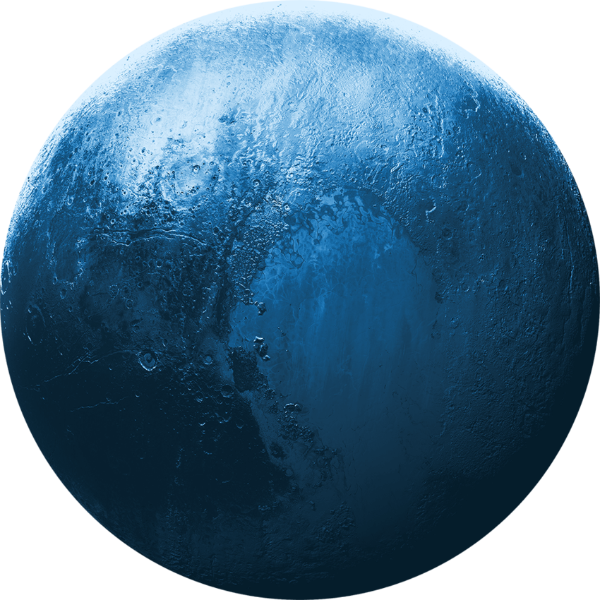 Ein blauer Planet